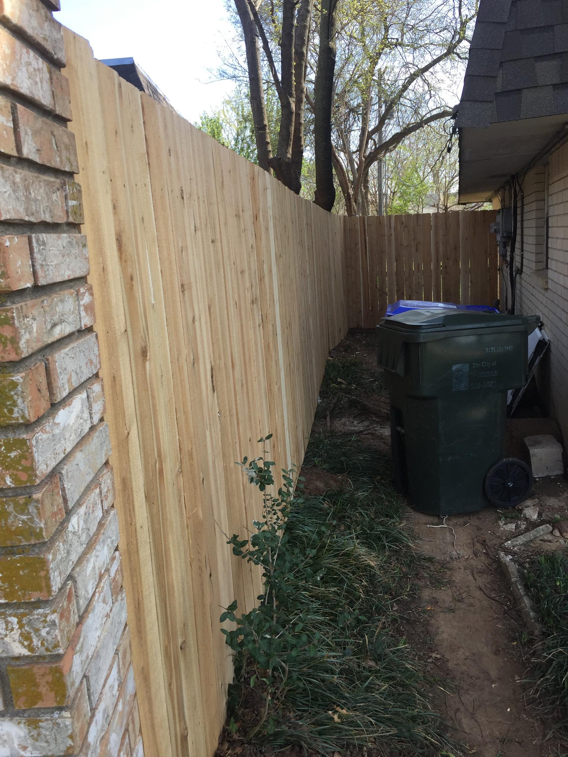 Cedar Privacy Fence