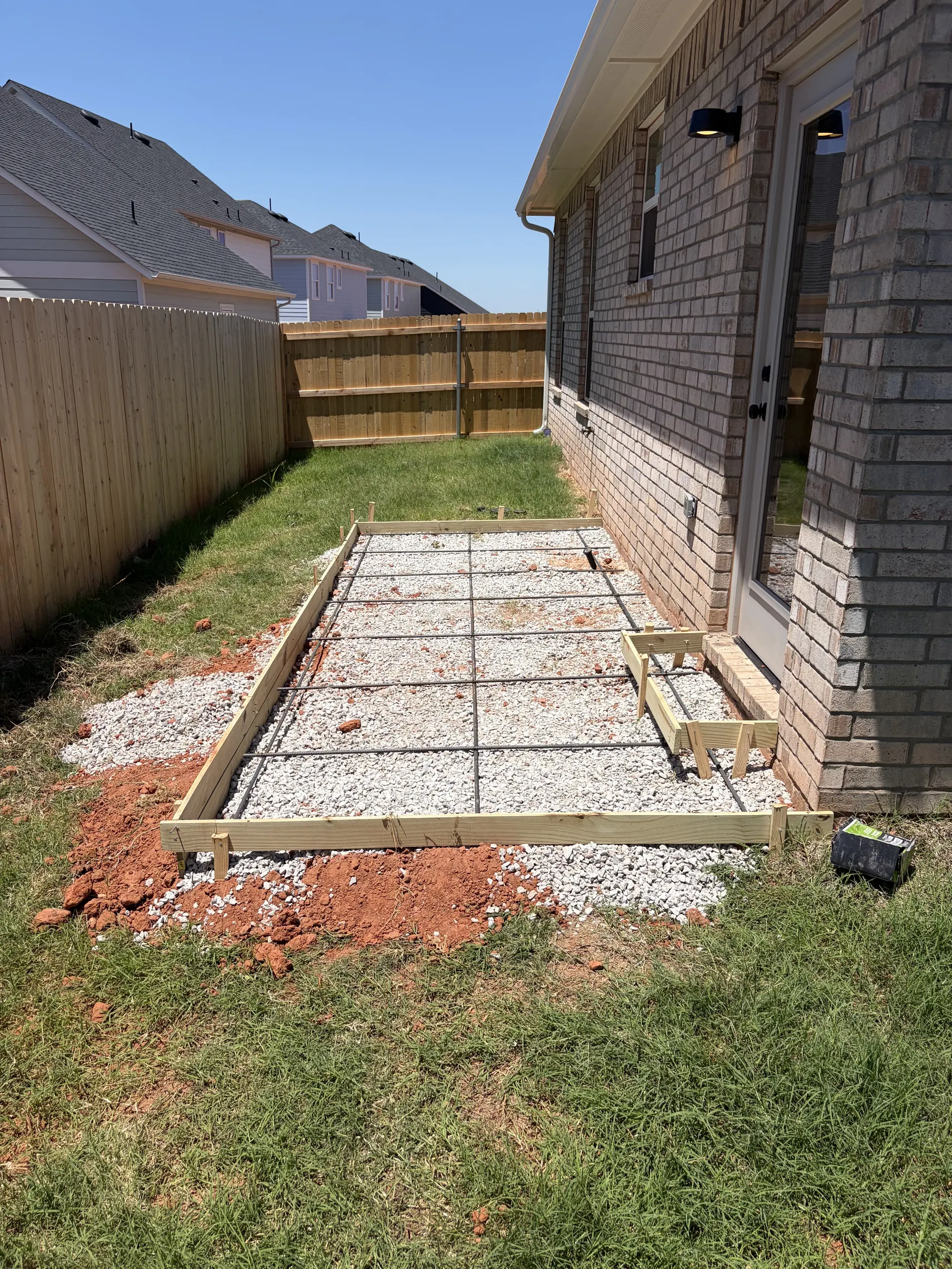 Concrete Patio Preparation