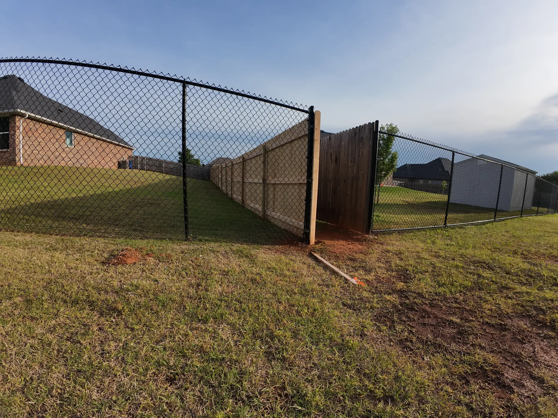Cedar Fence Line — After